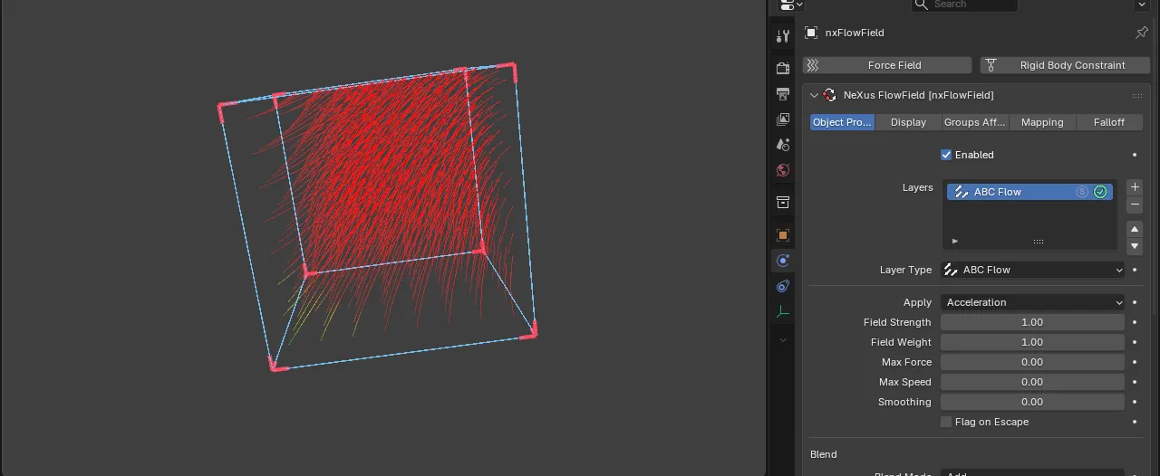 The ABC Flow field, streamline preview