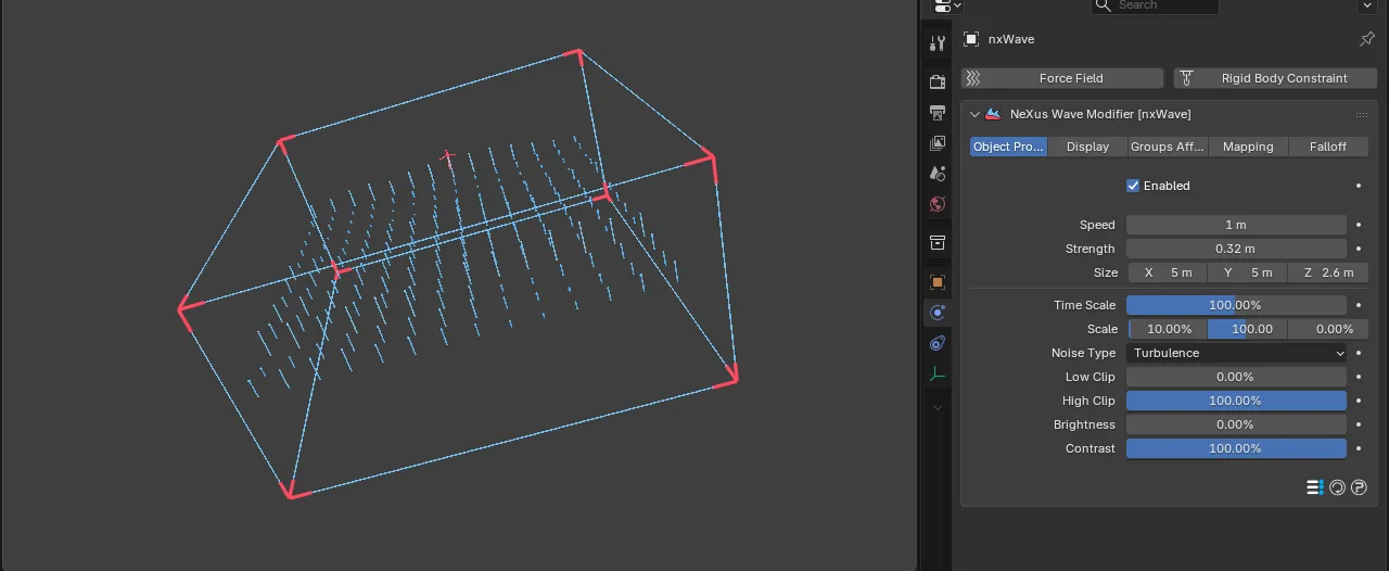 The nxWave Arrows draw type