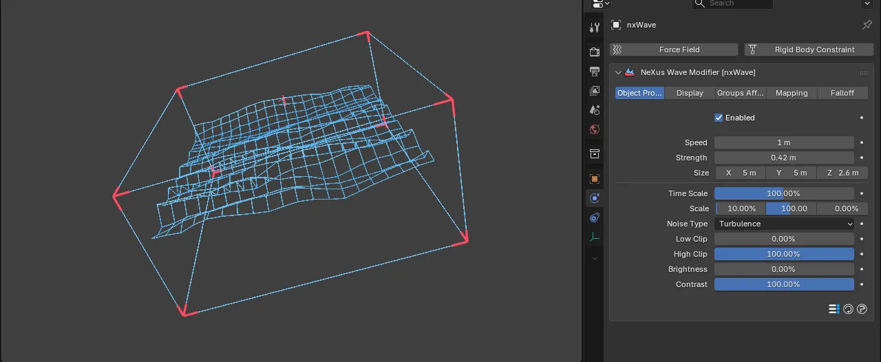The nxWave Grid draw type
